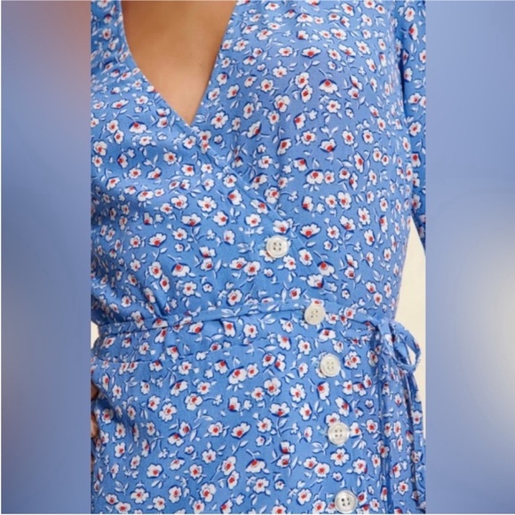 Rouje Gabin Blue dress FR36 - Picture 4 of 9